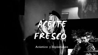 Aceite Fresco New wine Cover Acústico y Espontáneo Por Belen Losa [upl. by Frentz]