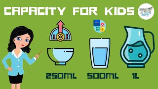 Capacity For Kids  Math  Tutway [upl. by Chader]