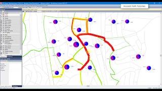 PTV VISUM Tutorial  Lesson 3  Working with Graphic Parameters [upl. by Eniwtna]