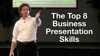 Business Presentation Tips  The Top 8 Business Presentation Skills [upl. by York800]