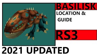 Runescape 3 Basilisk Location amp Guide Updated 2021 Slayer task rs3 [upl. by Arrotal927]