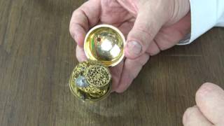 Inside secrets of a pocket watch from 1680 [upl. by Cutlor491]