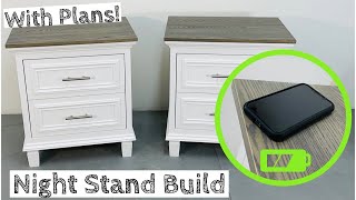 WIRELESS Charging Night Stands  Bedroom Suite Build Series Part 2 [upl. by Friedland]