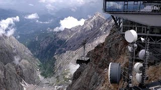 Mit der quotNeuen Zugspitzbahnquot zum höchsten Berg Deutschlands Rundfahrt [upl. by Iover]