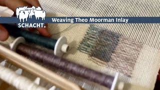 Weaving with the Theo Moorman Inlay Technique [upl. by Anillehs]