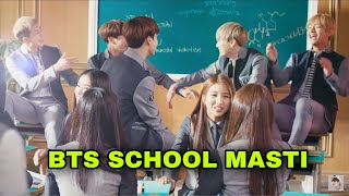 BTS School masti Hindi dubbing  Run ep 65  part2 [upl. by Hafital]