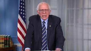 Sen Sanders Responds to Trumps Congressional Address [upl. by Nordna]