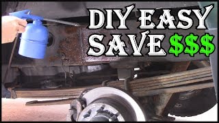 HOW TO APPLY UNDERCOATING YOURSELF  RUST PREVENTION [upl. by Alguire843]