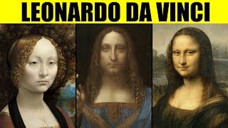 LEONARDO DA VINCI  Paintings and Biography  Renaissance Man [upl. by Swayder]