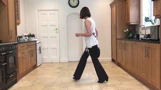 I Close My Eyes Line Dance Tutorial Video [upl. by Ronda]