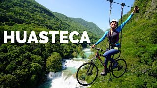 ¡LA BICI VOLADORA I HUASTECA POTOSINA [upl. by Nylhtac]