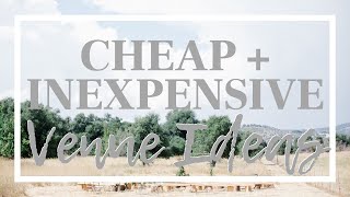 CHEAP  INEXPENSIVE Wedding Venues [upl. by Atalanta334]