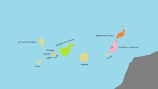 History of the Canary Islands Every Year [upl. by Alderman]