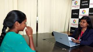 Fresher HR Interview   HR Interview MNC Interview  MAGNEQ SOFTWARE [upl. by Navek]