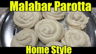 How to Make Malabar Parotta  Veechu Parotta  Parotta Dough  Sainthavis Kitchen [upl. by Nnylsoj]