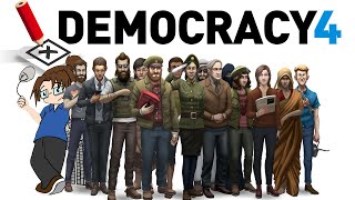 Lets Try Democracy 4  My Favorite Government Simulator [upl. by Micaela]