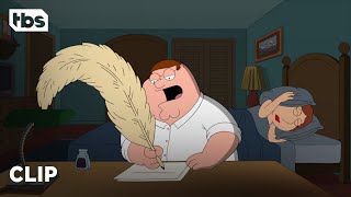 Family Guy Peters Painful Sleeping Habits Clip  TBS [upl. by Eceertal477]