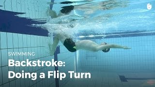 How to Do a Flip Turn  Backstroke [upl. by Idelson963]