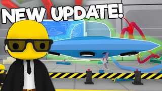 I Opened the SECRET Mountain Base amp Found a UFO in the NEW Wobbly Life Update [upl. by Smailliw]