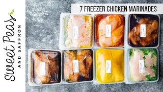 7 Chicken Marinades You Can Freeze [upl. by Fiorenze]