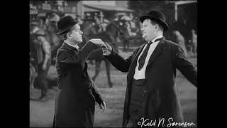 Laurel amp Hardy Dance Routine Way Out West 1937 rocking [upl. by Lael]