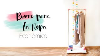 Como hacer un BURRO para la ROPA fácil  DIY  Lorena Gil [upl. by Fraze]