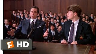 Frank Defends Charlie in Court  Scent of a Woman 88 Movie CLIP 1992 HD [upl. by Lucilia]