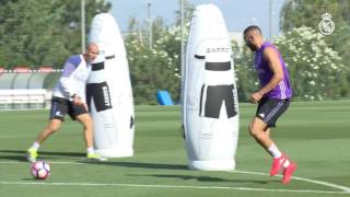 Benzema showing pinpoint accuracy in training [upl. by Basso208]