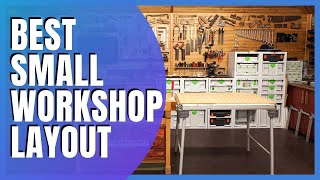 WORKSHOP LAYOUT BEST SMALL WOODWORKING WORKSHOP LAYOUT [upl. by Neetsirk962]