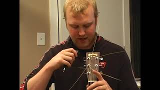 How to Tighten Guitar Strings [upl. by Salvay]