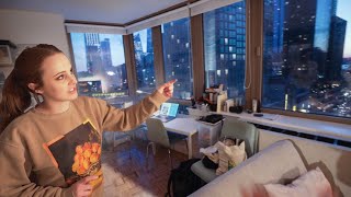 My 3500 Manhattan Apartment  1 Bedroom Tour [upl. by Arakat544]