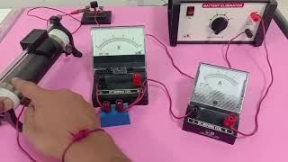 Experimental Verification Of Ohms Law and Finding Unknown Resistance  BOARD PRACTICAL  Std 1012 [upl. by Raquel]