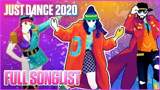 Just Dance 2020 Full Song List  Ubisoft US [upl. by Eybbob]