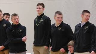 Sheboygan Lutheran basketball gets state sendoff [upl. by Stanwinn722]