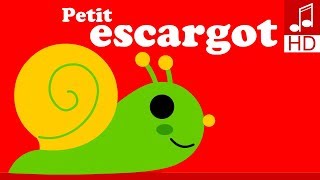 PETIT ESCARGOT comptine pour bébé amp maternelle [upl. by Jerz411]