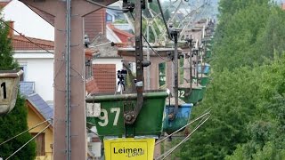 Mit der Materialseilbahn von HeidelbergCement von Nußloch nach Leimen Final [upl. by Notnroht]