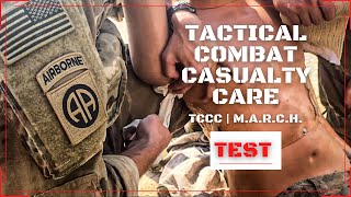 Combat Lifesaver Assessment  TCCC and MARCH [upl. by Meingolda480]