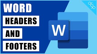 Word Headers and Footers  Microsoft Word Tutorial 2023 [upl. by Anrat]