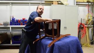 HowTo Assemble a Dining Chair [upl. by Beitnes]