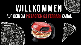 Werde zum Pizzabäcker mit deinem elektrischen Pizzaofen G3 Ferrari Delizia G10006 👩‍🍳🔥🍕 [upl. by Akir]