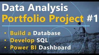 Data Analyst Portfolio Project 1  Build a Database  Develop SQL  Create a Dashboard [upl. by Alikee648]