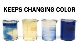 Recreating the BriggsRauscher oscillating reaction [upl. by Reinaldos]