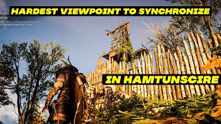 Assassins Creed Valhalla  How to Synchronize Hamtunscire Viewpoint [upl. by Rosamund]