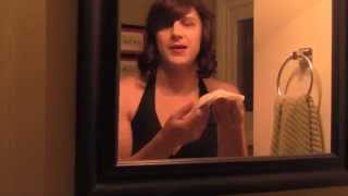 Crossdressing Tips for Beginners 36 Makeup Removal [upl. by Osnofla]