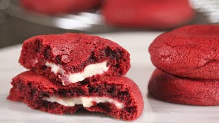 Red Velvet Cookies  How Tasty Channel [upl. by Etram]