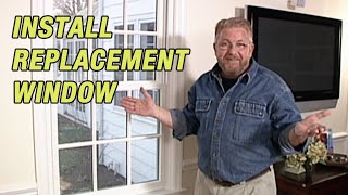 How to Install a Replacement Window [upl. by Fiorenza963]