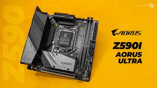 Gigabyte Z590I AORUS Ultra  First Look and Overview [upl. by Daffi994]