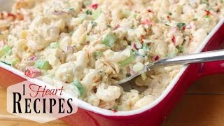 How to Make Cold Chicken Macaroni Salad  I Heart Recipes [upl. by Larissa]