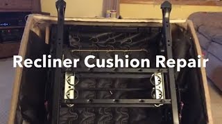 Recliner Cushion Repair [upl. by Arocal]