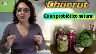 Chucrut Col Fermentada Probiótica  Repollo Fermentado [upl. by Deehsar]